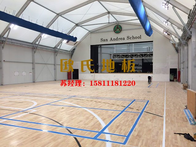 體育館專用運(yùn)動木地板價(jià)格——?dú)W氏舞臺木地板